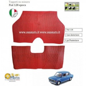 Tappeti Fiat 128 d'epoca su misura di colore Antracite-AUTO D'EPOCA-Sunmats vendita on line