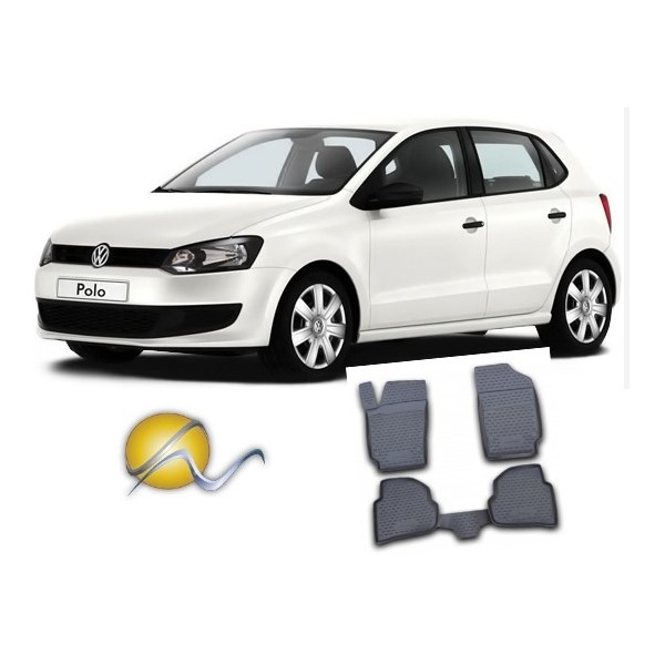 Tappeti Volkswagen Polo dal 2010 su misura Novline-Su misura in gomma-Sunmats vendita on line
