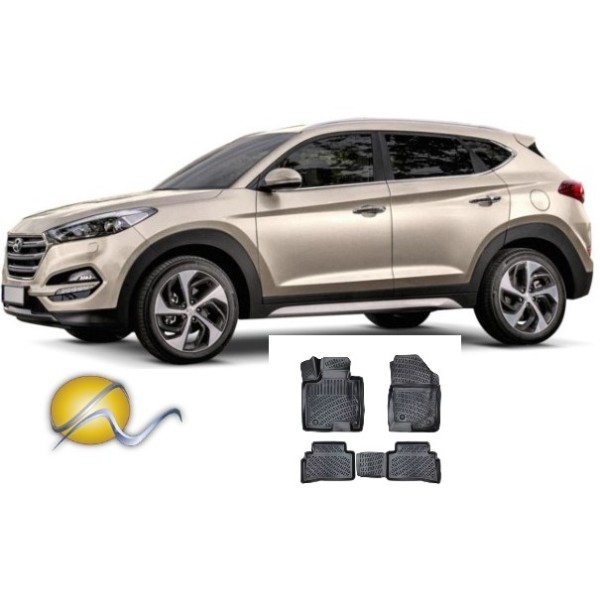 Tappeti Hyundai Tucson dal 2015 su misura Novline-Su misura in gomma-Sunmats vendita on line