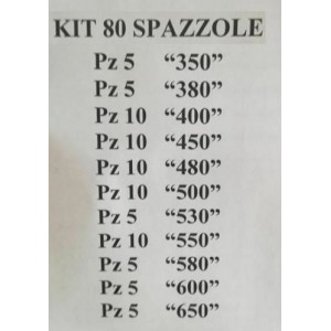 Kit 80 Spazzole Tergicristallo mod. Flat con 12 attacchi + Espositore-Home-Sunmats vendita on line